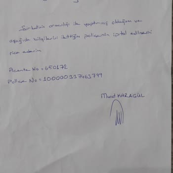 Kasko Poliçesi İptalinde Yaşanan Sorunlar