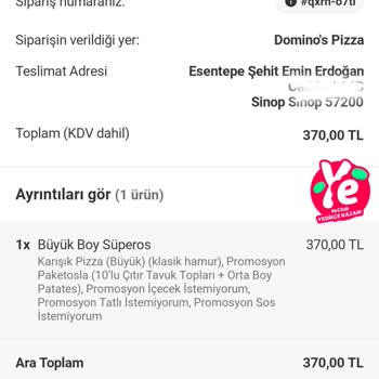 Domino's Siparişi Hayal Kırıklığı: Eksik Ve Lezzetsiz Ürünler