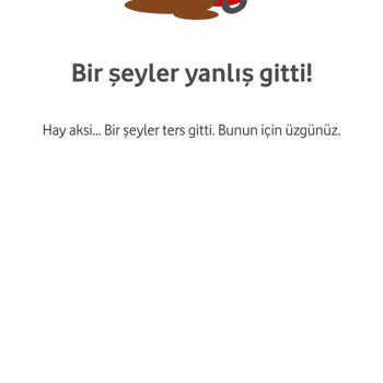 Vodafone Hediye Çarkı Hatası Ve İnternet Sorunu