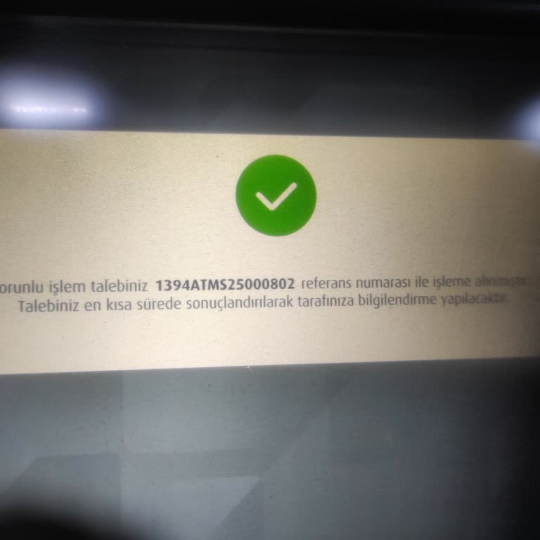 ATM'de Kaybolan Para Ve Belirsizlik