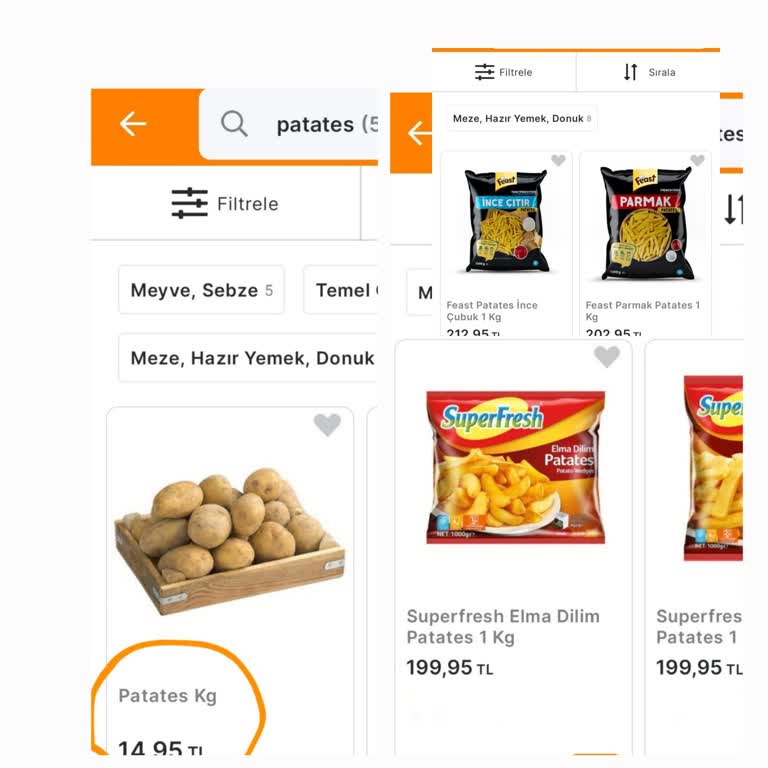 Fahiş Fiyatlarla Donmuş Patates Satışı: Suistimalin Boyutları