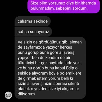 Instagram Butik Mağazasında Saygısız Ve Hakaret İçeren Davranışlar