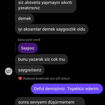 Instagram Butik Mağazasında Saygısız Ve Hakaret İçeren Davranışlar