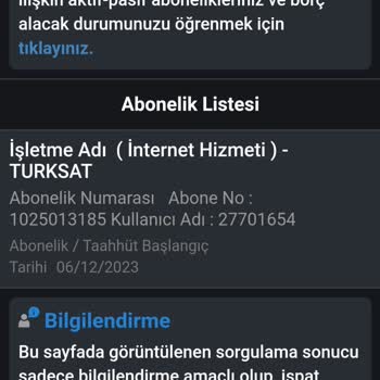 TÜRKSAT Abonelik Sözleşmesi Ve Haksız Faturalandırma Sorunu