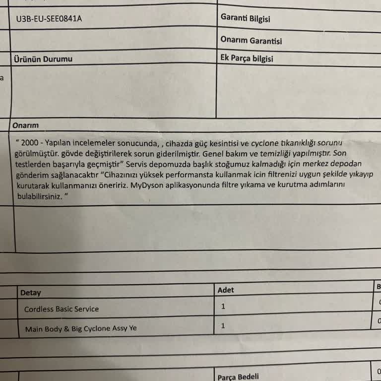 Dayın V15 Süpürge Servisinde Başlık Krizi: 20 Gündür Bekleyiş