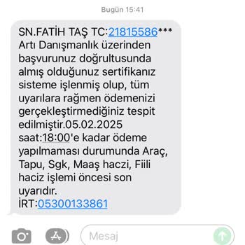 Kimlik Bilgileriyle Tehdit Edilen Müşteri: Sahte Eğitim Sertifikası Ve Asılsız Borç Talepleri