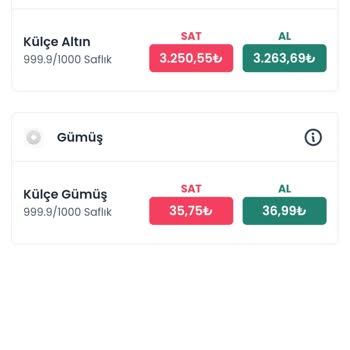 Gümüş Fiyatları Arasındaki Tutarsızlık Ve Platformdan Kaçış