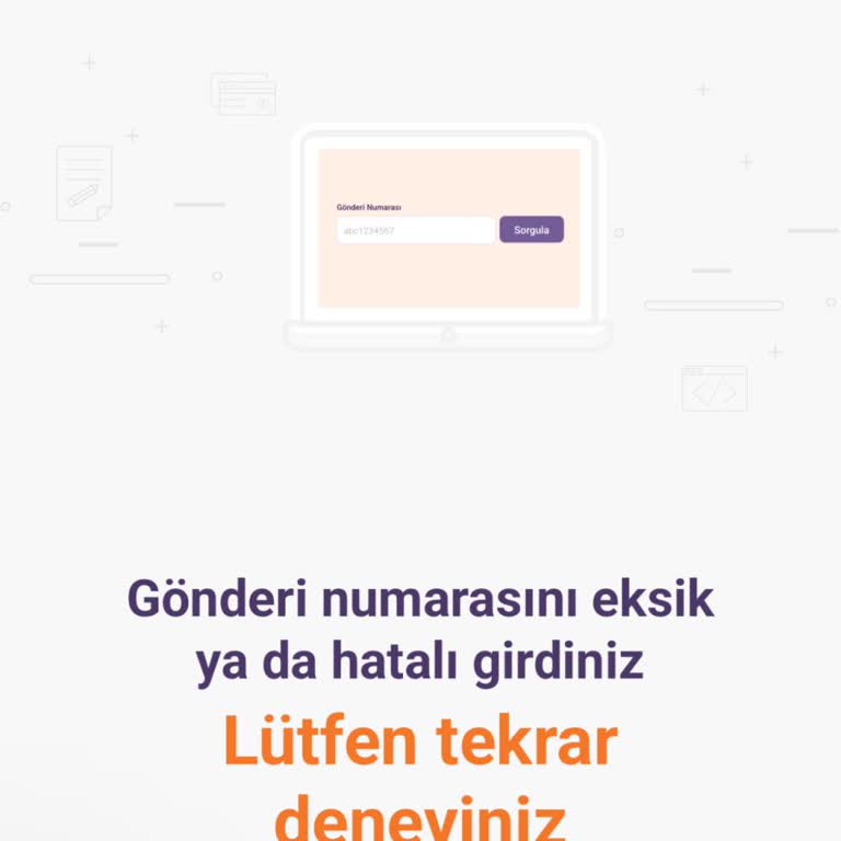 Kargo Takip Sorunu: Yanlış Gönderi Kodu