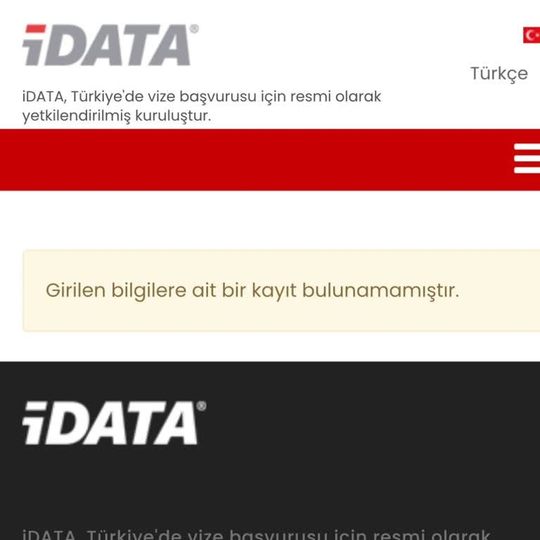 Ulusal Vize Başvuru Takip Sorunu: PNR Numarasıyla İlgili Kayıt Bulunamıyor