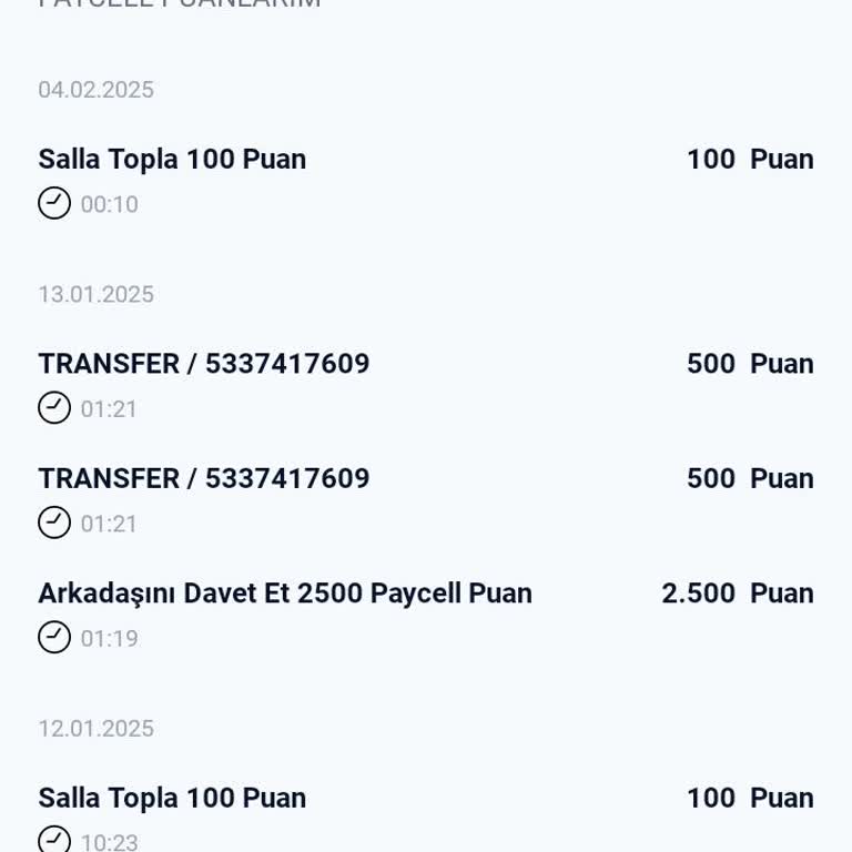 Paycell Puanlarım Neden Silindi?