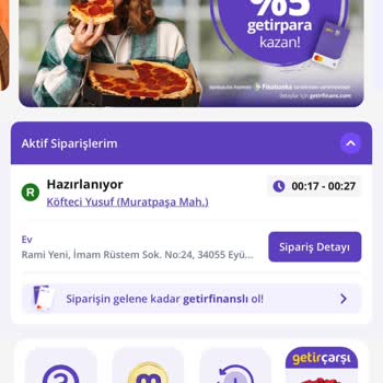 Getir Ve Köfteci Yusuf Siparişimde Yaşadığım Sorunlar