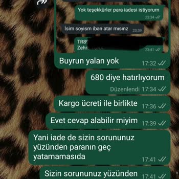 Zora Butik'ten Alışveriş Kabusu: İade Edilmeyen Para