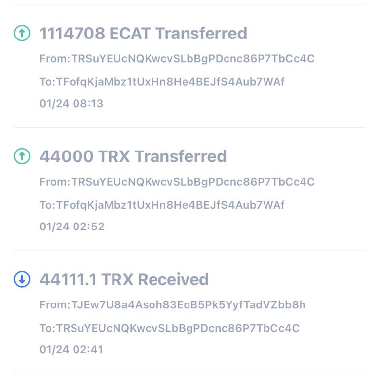 TronLink, inversión desaparecida de mi cuenta, solicito solución