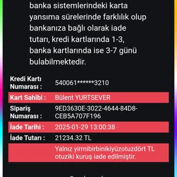 İade Sürecinde Yaşanan Sorunlar Ve İletişimsizlik