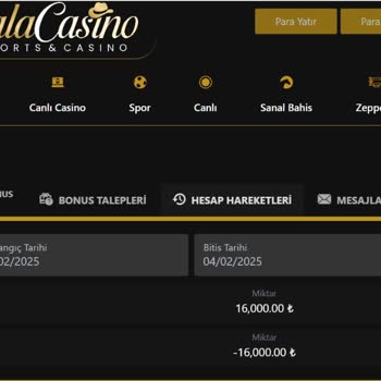 Galacasino'da Haksız Çekim İptali