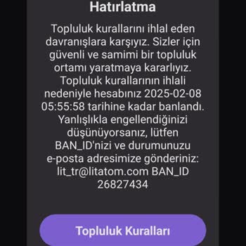 Haksız Ban Sorunu Ve Destek Eksikliği