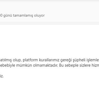 Shopier Hesabım Haksız Yere Kapandı Ve Paramı Alamıyorum