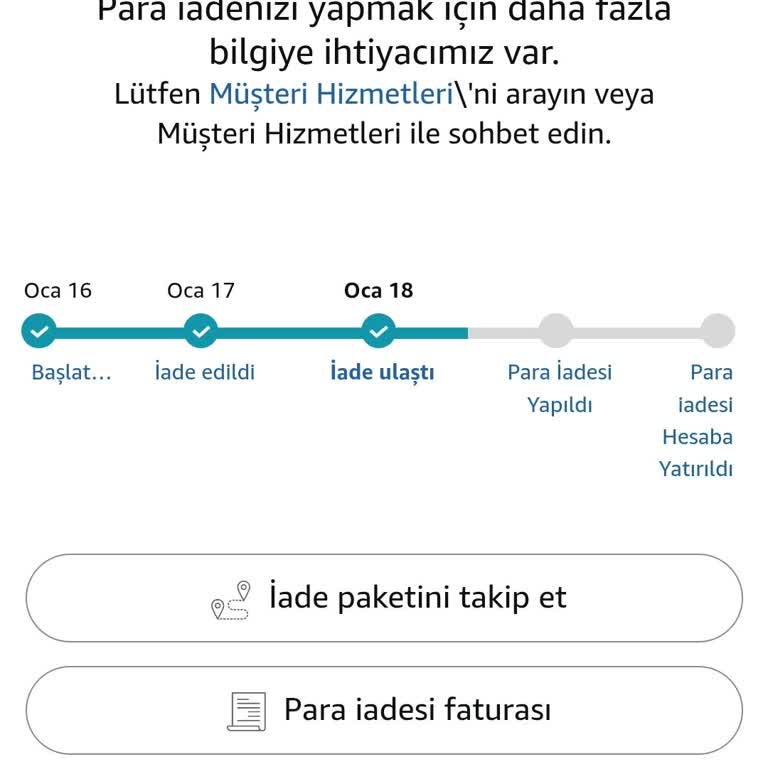 Amazon Türkiye'de İade Sürecinde Büyük Hayal Kırıklığı