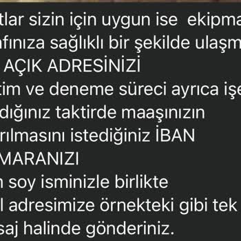 Evden Çalışma İlanında Şüpheli İstekler Ve Endişeler