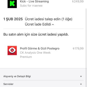 Apple Abonelik İadesi Sorunu