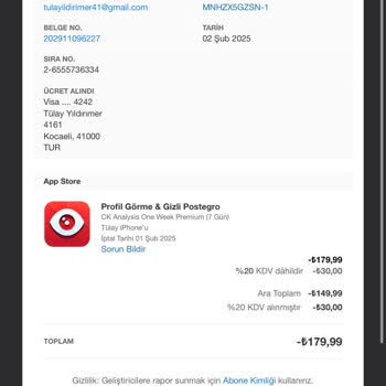 Apple Abonelik İadesi Sorunu