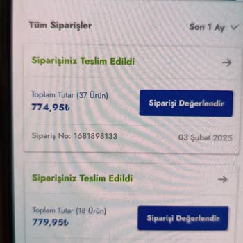 Eksik Ürün Sorunu Ve İade Talebi