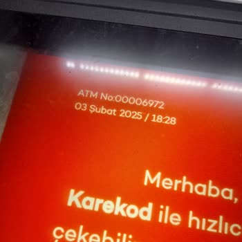 ATM'den Para Çekememe Ve İletişim Sorunu