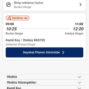 Otobüs Gecikmesi Ve Müşteri Hizmetleri Mağduriyeti