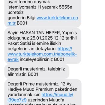 Türk Telekom'da Muud Premium Aktivasyon Sorunu