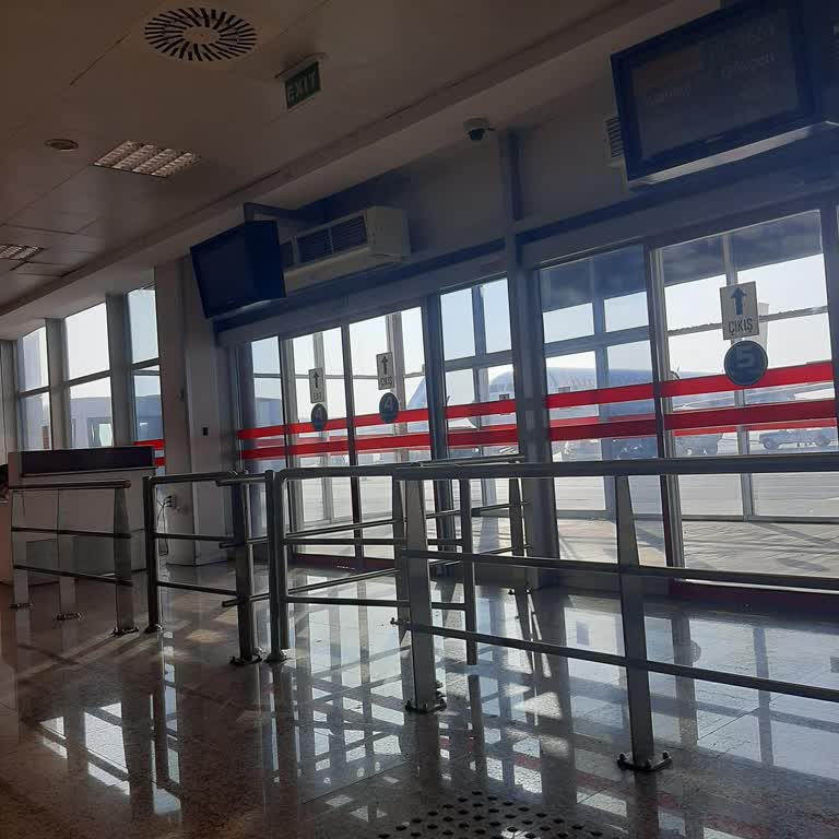 Erzurum Havalimanı'nda Soğuk Hava Şikayeti