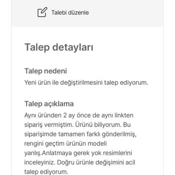 Yanlış Ürün Ve Geciken Çözüm: Hepsiburada'dan Acil Yardım Talebi