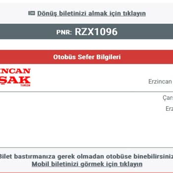 Erzincan Başak Turizm İle Planlar Altüst Oldu