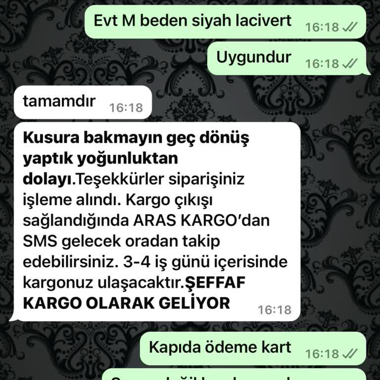 Yanlış Ürün Gönderimi Ve Kötü Müşteri Hizmeti