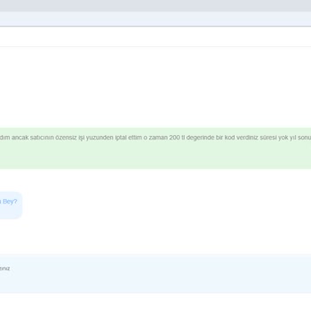 Eksik Çiçek Teslimatı Ve Geçersiz Kupon Sorunu