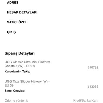 Sutore.com Ugg Tazz Slipper Siparişinde İletişim Sorunu Ve Gecikme
