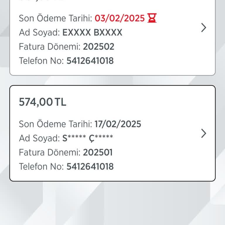 Vodafone Hattındaki Eski Borç Sorunu