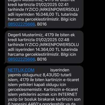 Gece Yarısı İzinsiz Kredi Kartı Harcamaları Ve Bankanın Yetersiz Güvenlik Önlemleri