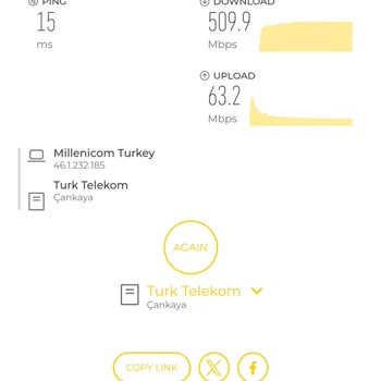 Millenicom'un 1000 Mbps İnternet Hızı Beklentileri Karşılamıyor