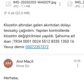 Klozet Tamiri Ve Sigorta Mağduriyeti