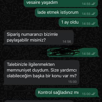 Zara'da İade Sorunu Ve Müşteri Hizmetleri İlgisizliği
