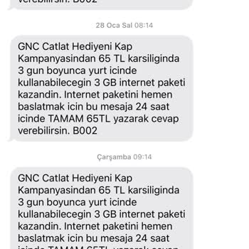 Turkcell Hediye Programlarının Müşteri Memnuniyetsizliği