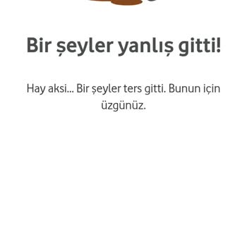 Vodafone Çarkı Sürekli Hata Veriyor