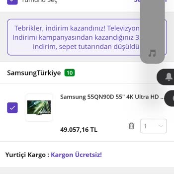 Samsung TV Fiyat Farklılıkları Ve İade Sorunu