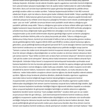 Yanlış Tedavi Süreci Ve Sigorta Kullanım Sorunu