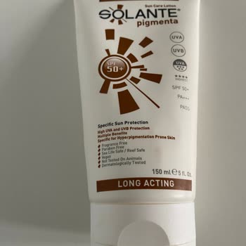 Solante Pigmenta Yüz Kremi: Ekşi Koku Ve Ciltte Tahriş Sorunu