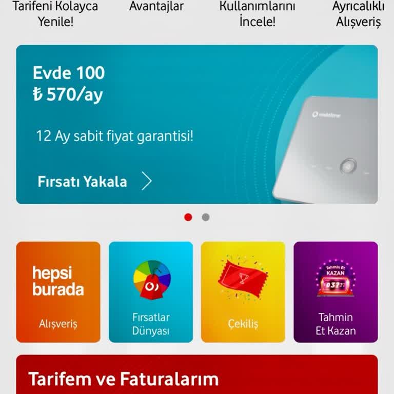 Emekliye Uygun Olmayan Vodafone Net Zamları