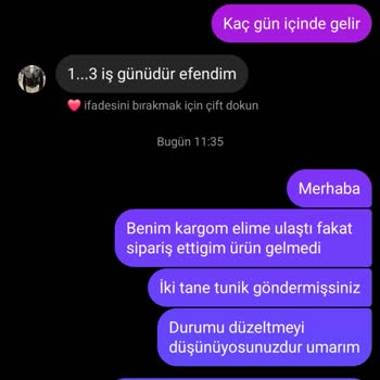 Yanlış Ürün Gönderimi Ve İlgisizlik