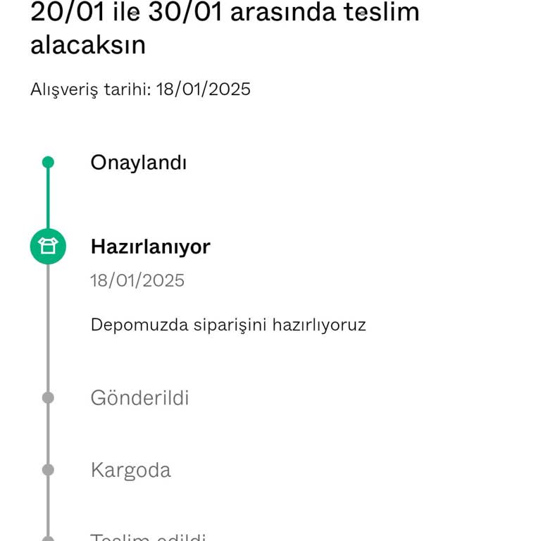 Bershka Siparişim Hala Hazırlanıyor Ve Müşteri Hizmetlerine Ulaşamıyorum!
