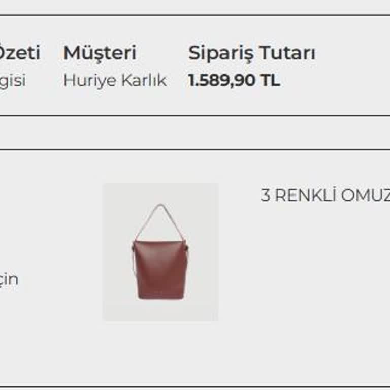 Yargıcı'dan Aldığım Çanta: 1 Aydır Gönderilmeyen Sipariş Ve İlgisiz Müşteri Hizmetleri