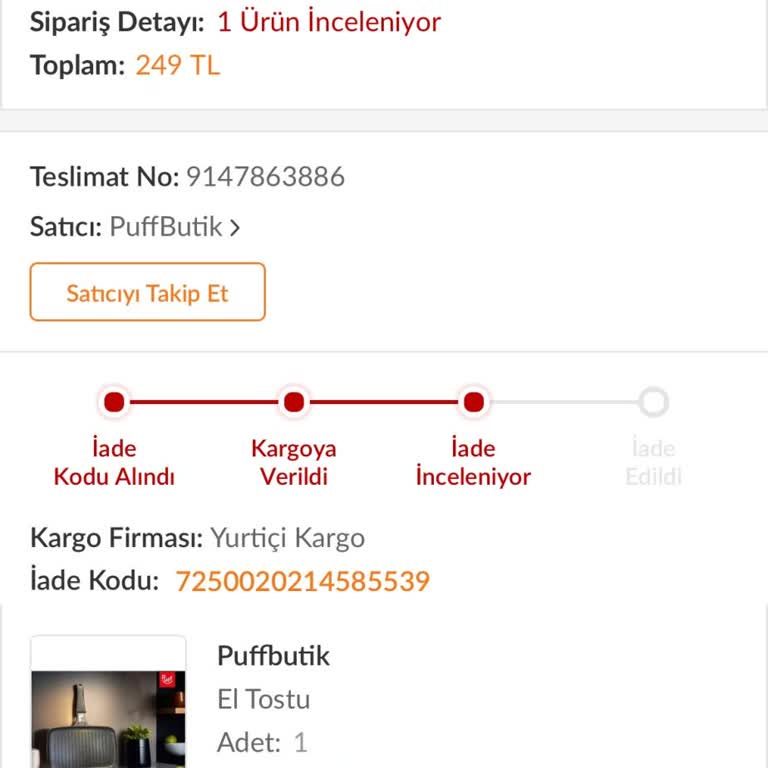 Trendyol Alışverişinde Hayal Kırıklığı: Kusurlu Ürün Ve İade Sorunu
